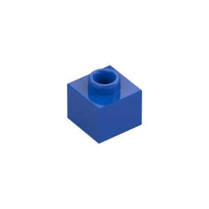 LEGO 86996 Plate 1 x 1 x 2/3 with Open Stud (Blue)