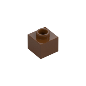LEGO 86996 Plate 1 x 1 x 2/3 with Open Stud (Reddish Brown)