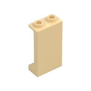 LEGO 87544 Panel 1 x 2 x 3 [Side Supports / Hollow Studs] (Tan)
