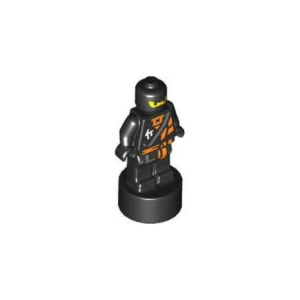 LEGO 90398pr9999 Minifig Trophy Statuette, Ninja Cole Print