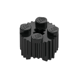 LEGO 92947 Brick Round 2 x 2 Grill (Black)