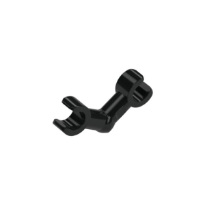 LEGO 93609 Arm Skeleton [Bent / 2 Clips] (Black)