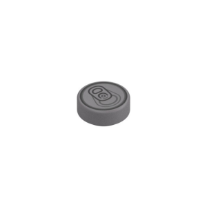 LEGO 98138pr0035 Tile Round 1 x 1 with Soda Can Tab, Ring Pull Print (Flat Silver)