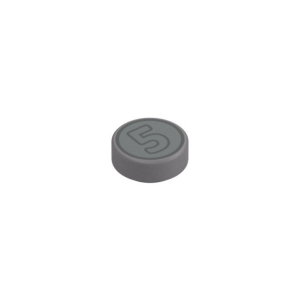 LEGO 98138pr0185 Tile Round 1 x 1 with ‘5’ Coin Print (Flat Silver)